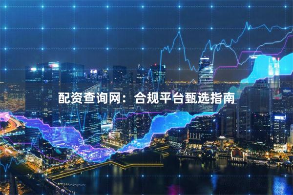 配资查询网：合规平台甄选指南